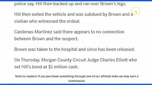 Gregory Hill Runs Over Officer Jack Brown - Cops Shoots Many Times & Misses - Was It Justified?