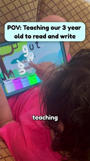 POV: when your 3-year-old finally starts reading… and it hits you right in the heart 🥹💙