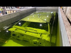 Chemical Dipping a 1967 Pontiac GTO