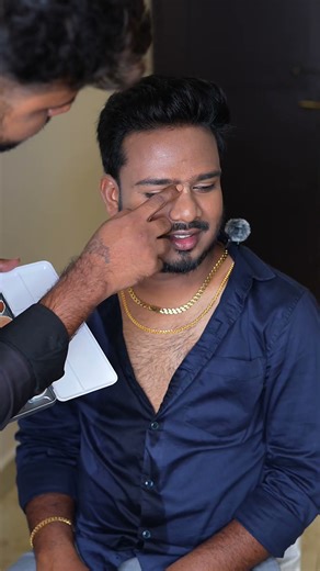 Groom Makeup Transformation ✨ | Wedding Day Glow-Up Look 👑 | #artofglamsalon #danam_makeup #shorts