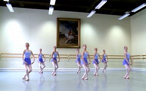 【Barre and center】瓦岗诺娃 Vaganova Ballet Academy 4年级古典芭蕾考试课堂
