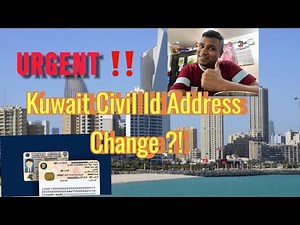 Urgent Update: How to Change Your Kuwait Civil ID Address ??| Step-by-Step Guide for Expats!!