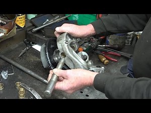 SNNC 609 P1. Installing & Reaming Kingpin Bushes.