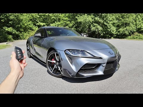 2022 Toyota GR Supra 3.0 Premium: Start Up, Exhaust, Walkaround, POV, Test Drive and Review
