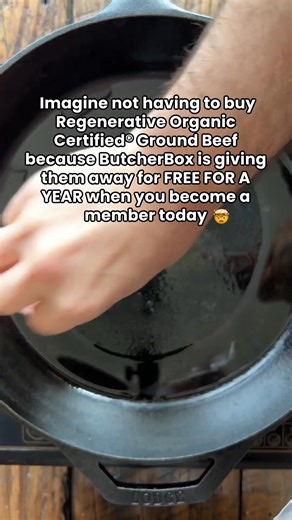 If eating better is high on your to-do list, this offer is for you. Get 100% grass-fed organic ground beef FREE for a year when you resume your ButcherBox membership today. | ButcherBox