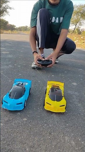 Rc super car racing 🐎 #toycars #shortsfeed