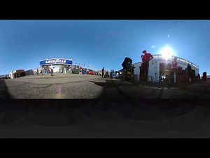 VR: Experience the NASCAR garage in 360 degrees