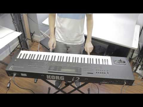 Korg Keyboard I2 Interactive Music Workstation Key Demo
