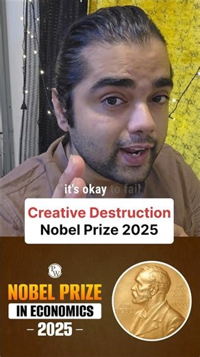 Creative Destruction💥 Idea That Won Nobel Prize 2025
