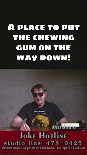 Belly Buttons? (Joke Hotline, 1989)