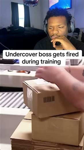 Undercover boss gets fired during training