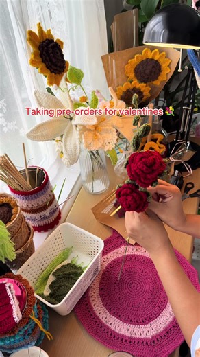 Customised Bouquets for Valentine's Day Orders