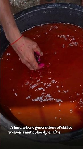 India’s most iconic saree artistry of Chanderi