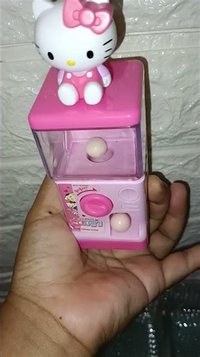 Asmr hello Kitty vending machine toy
