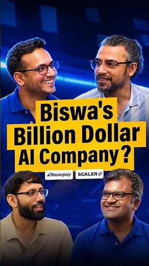Can India Build a $1 Billion AI Company? | Biswa Asks RazorPay & Scaler Founders