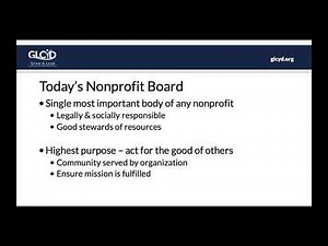 Nonprofit Board 101