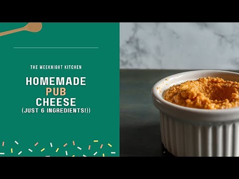 Homemade Pub Cheese Spread