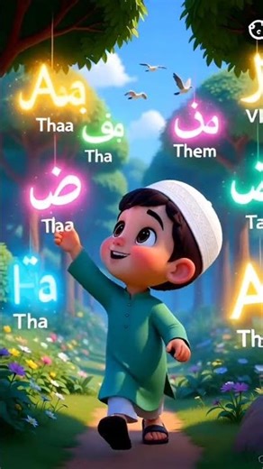 Alif Ba Ta | Learn Arabic Alphabet with EDUTKIDS 🧠✨ | Kids Islamic Learning