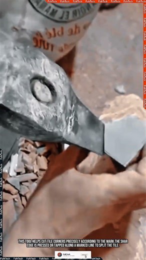 How Do These Sharp Edges Cut Tile Corners?