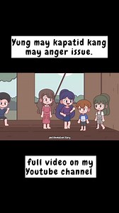 Yung may kapatid kang may anger issue😆 #pinoyanimation #tagaloganimation #funny #reel | Jed Animation Story