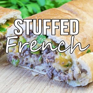 Introducing my first recipe video- Stuffed French Bread! YUM :) VIEW RECIPE: http://life-in-the-lofthouse.com/stuffed-french-bread/ | Life in the Lofthouse