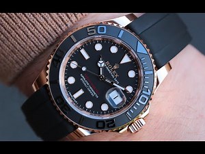 ROLEX YACHT-MASTER 40 EVEROSE GOLD (ROSE GOLD) 116655