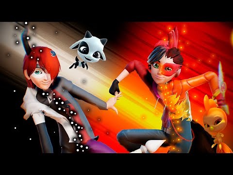 [Miraculous Ladybug] Caprikid & Rooster Bold FULL transformation (Marc x Nathan)