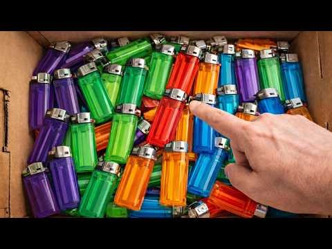 Don’t Throw Away Your OLD LIGHTERS! With This Simple Trick You Can Create a SUPER POWERFUL LIGHTER!