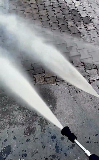 Comparing different pressure washers. 7.5L/min vs 14L/min vs 30L/min. (2 GPM vs 4GPM vs 8 GPM)