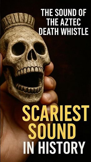 The Aztec Death Whistle #scariestsound #deathwhistle #ancientrelics #aztec