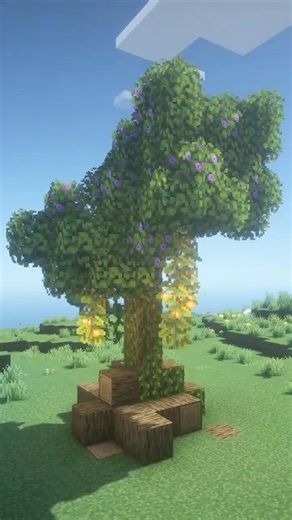 How to Build Better Azalea Trees in Minecraft #minecraftbuilding #minecraft