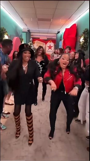 SALT n PEPA wit DJ Spinderella New Hall of Famers in the JHud Spirit Tunnel #music #rap #song #dance