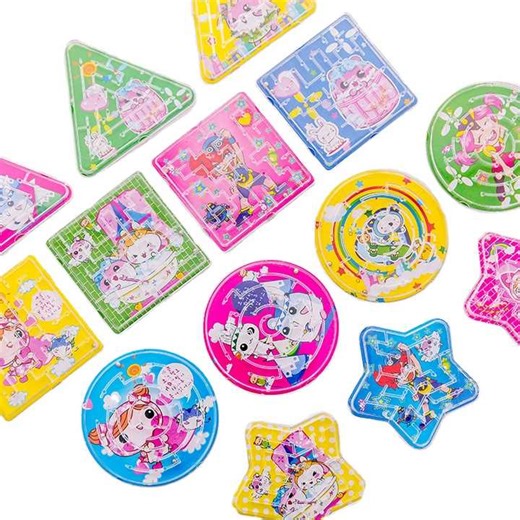 Wholesale Creative Plastic Balancing Labyrinth Rolling Ball Maze Game Board Toys Maze Game for Kids