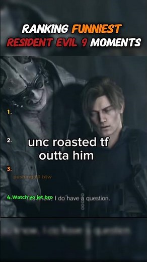 Ranking Funniest RE9 Moments | Resident Evil Requiem Meme