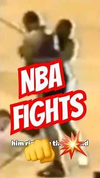 Epic Battle Mark Davis vs Shawn Bradley! 🏀 #nba #basketball #fighting #nbafights #nbacontroversy