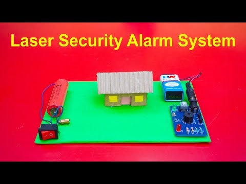 How to Make Laser Security System at Home | Science Project | Science Fair Projects