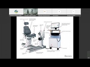 การใช้เครื่องมือ BIODEX Isokinetics Machine