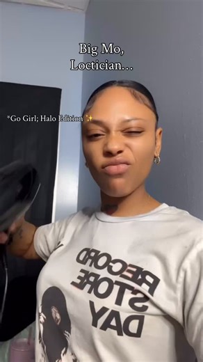 Go Girl, Halo Edition 💅🏽✨ Certified. Sanctified. Snackified. Big Mo said: come correct or come with snacks. Ain’t nothing free but the favor. When your loctician got bars and blow dryers… welcome to Halo Loc Haus. This ain’t just hair : it’s testimony. Remixing Summer Walker with a side of sanctified shade. #fyp #locs #instagood #okc #explorepage✨ #instagram #love | Loc Genie