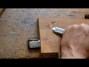 Erfolgreiche Rosetten-Kerbschnitztechnik