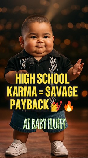 110K views · 3.8K reactions | AI Baby Fluffy - High School Karma =...