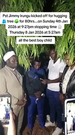 Pst Jimmy Irungu's 80-Hour Tree Hugging Challenge