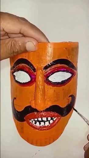 How to make Ravan Face mask at home 👹👺