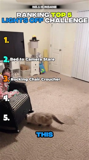 Ranking TOP 5 Lights Off Challenge 😭😭
