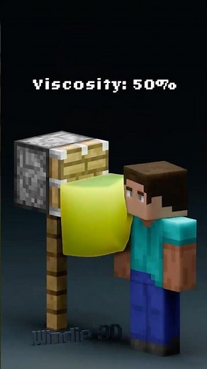 Minecraft Realistic Viscous Fluid Simulations With Steve