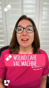 ‍⚕️喙Cathy answers a viewer's question, "How do I know if my wound vac is working?" LEARN SOMETHING NEW? Share in the COMMENTS! bit.ly/WoundCareFlashcards #NCLEX #HESI #woundcare #woundvac #Kaplan #ATI #NursingSchool #NursingStudent⁠ #Nurse #RN #PN #Education #LVN #LPN #NurseEducator | Level Up RN | Facebook