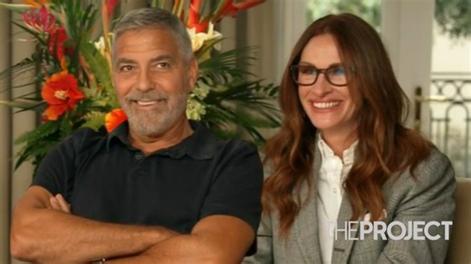 1.5M views · 26K reactions | George Clooney and Julia Roberts have been friends for years but what did they think of each other when they met for the first time? Carrie Bickmore found out. #TheProjectTV | The Project | Facebook
