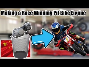 How to turn your pit bike engine into a race winning engine | Upgrades for your YX140 engine.