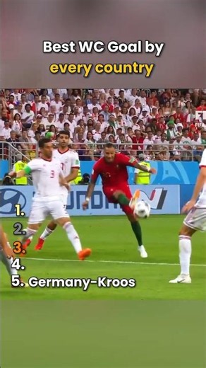 Best WC Goal by every country