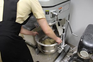 Getting ready for FASNACHT DAY at M & A Sweet Treats in Intercourse, Pennsylvania. Although the rest of the world may call it FAT TUESDAY, Lancaster County celebrates FASNACHT DAY…alternately spelled Fastnacht, Fausnacht, Fauschnaut, or Fosnacht. In Lancaster County, the word Fasnacht is synonymous with the day to eat a fatty, deep-fried donut for good luck and, as known by tradition, to clear the animal fat out of your pantry before Lent begins. Fasnachts are made using all remaining supplies o