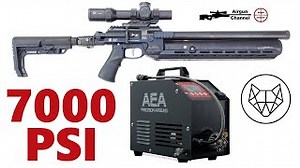 AEA's 7000 PSI Air Compressor for PCP Airguns (Review) AEA Airguns Shop  (480bar) PCP Air Compressor